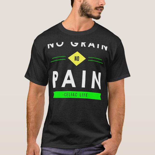 Camiseta Apoio Mês de Sensibilização para a Doença Celiaca (Frente)