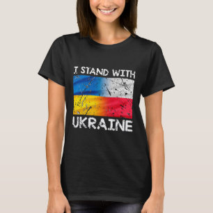 Camiseta Apoio Polonês Ucraniano Polônia Eu Estou Com a Ucr