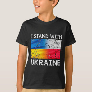 Camiseta Apoio Polonês Ucraniano Polônia Eu Estou Com Ucrân
