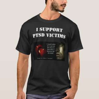 Camiseta Apoio Vítimas de TPM Dark Mens Tshirt