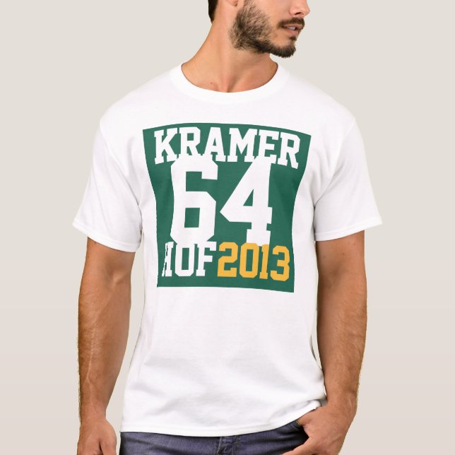 Camiseta Apoio www.JerryKramer4hof.com (Frente)
