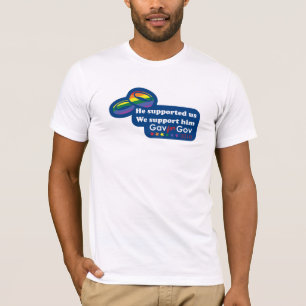 Camiseta Apoiou-nos, nós apoia-o