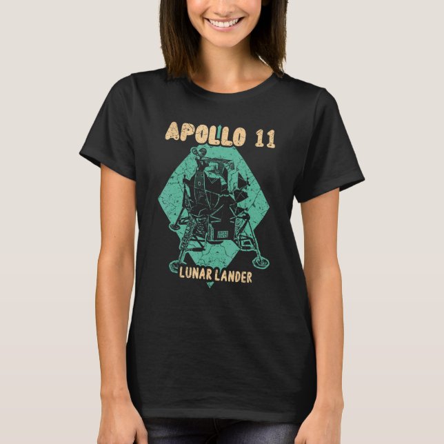 Camiseta Apollo 11 Lunar Spacecraft Moon Landing 196 (Frente)