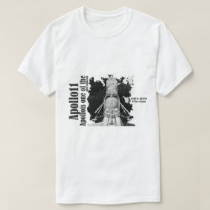 Camiseta Apollo - lua, 1969-2019