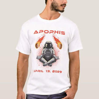 Camiseta Apophis 99942 13 de abril de 2029 Asteroide Cometa