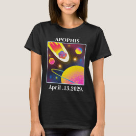 Camiseta Apophis Asteroid está chegando em 99942 de ABRIL.1