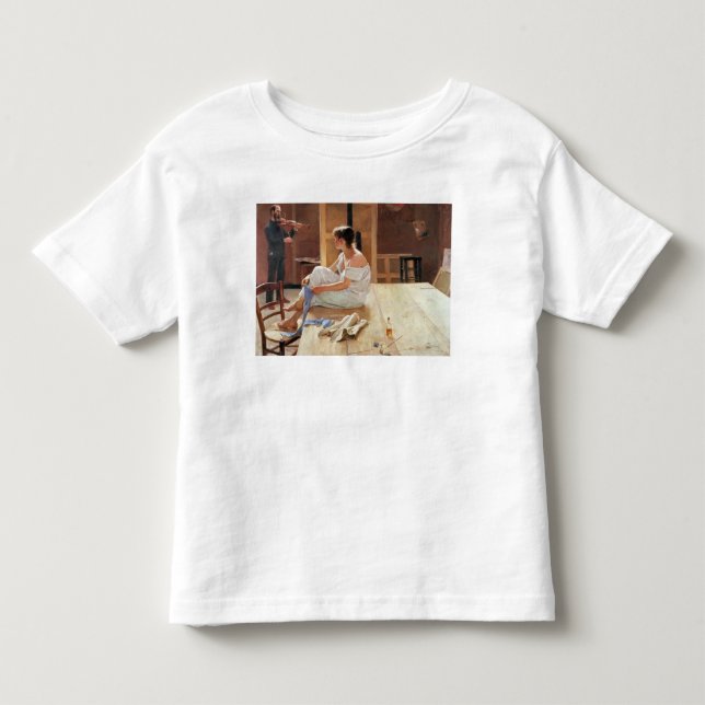 Camiseta Após a pose, 1884 (Frente)