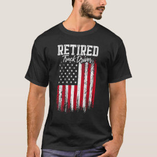 Camiseta Aposentação 1 de caminhoneiros com condutor de cam