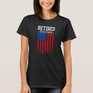 Camiseta Aposentação 4 do Motorista de Caminhão Aposentado