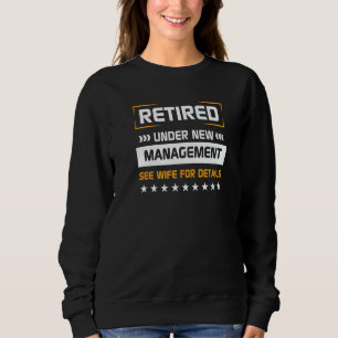 Camiseta Aposentação Aposentada Sob Novo Gerenciamento Cons