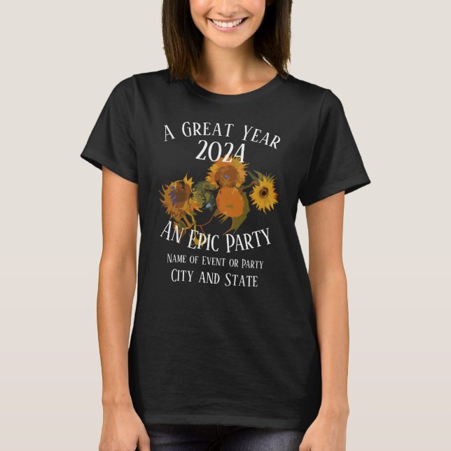 Camiseta Aposentação de Bachelorette de Solteiro 2024 em Ho (Frente)