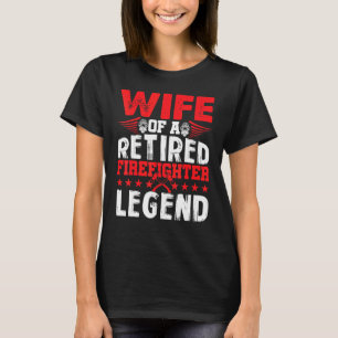 Camiseta Aposentação de bombeiro aposentado