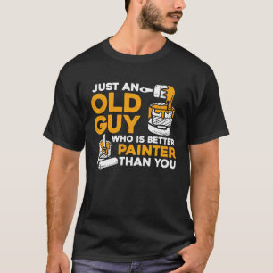 Camiseta Aposentação De Decorador Para Pincéis De Casa Apen