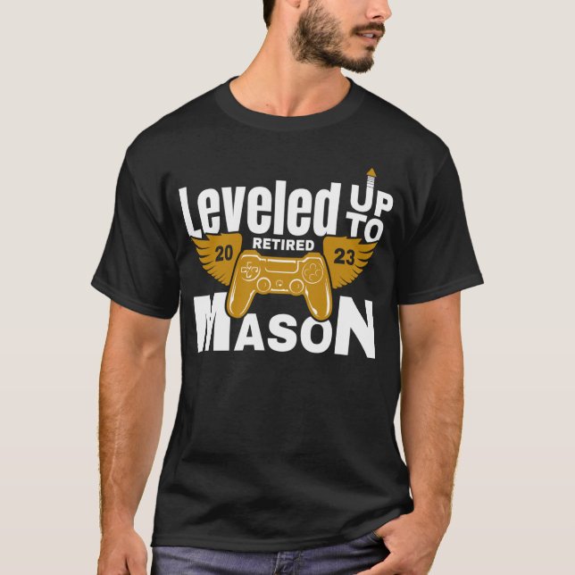 Camiseta Aposentação de Mason Reformada em 2023 (Frente)
