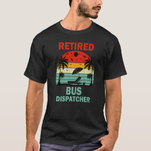Camiseta Aposentação de Transporte de Dispatcher de Barrame