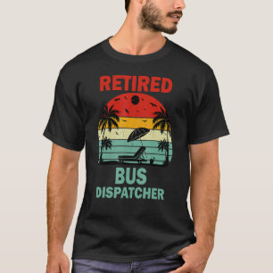 Camiseta Aposentação de Transporte de Dispatcher de Barrame