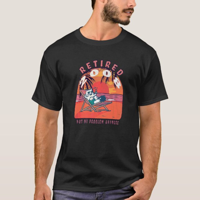 Camiseta Aposentação De Vintage De 2008 Retirada (Frente)