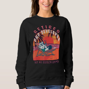 Camiseta Aposentação De Vintagem Do Desenvolvedor Php Apose