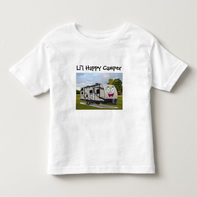 Camiseta Aposentação Feliz no RV por Funnycoomb (Frente)