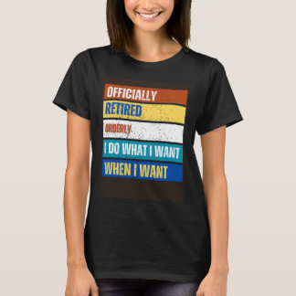 Camiseta Aposentação Ordenada Aposentada, Aposentada
