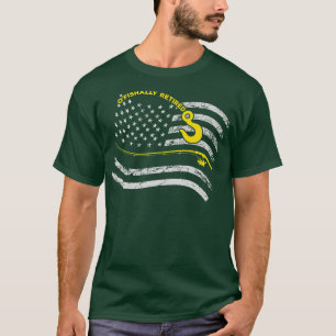 Camiseta Aposentação Para A Pesca De Motorista De Caminho D