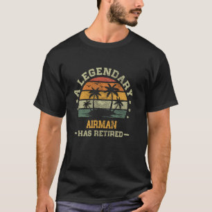 Camiseta Aposentação Sunset Um Avião Legendário Se Aposento