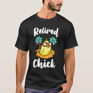 Camiseta Aposentada Galinha Pensão Aposentado Aposentadoria