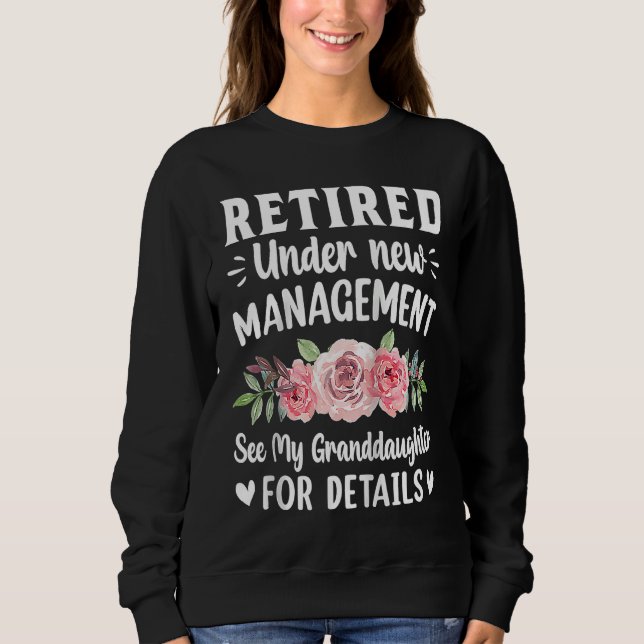 Camiseta Aposentada sob nova administração Netamente Gigi M (Frente)