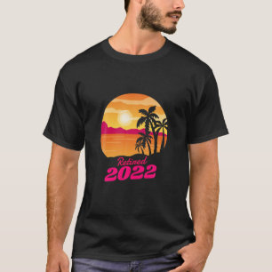 Camiseta Aposentado 2022 - Sunset