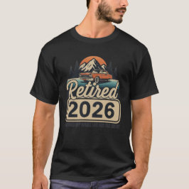 Camiseta Aposentado 2026 – Aposentadoria Divertida