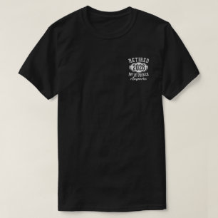 Camiseta Aposentado 2026 Aposentadoria Engraçada 2026 Homen