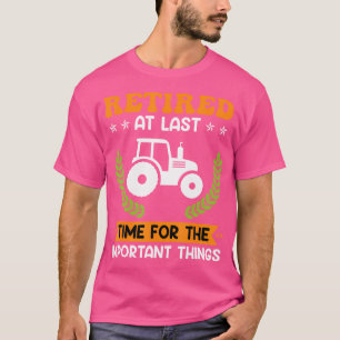 Camiseta Aposentado Agricultor Fazenda Pensionista Trator A