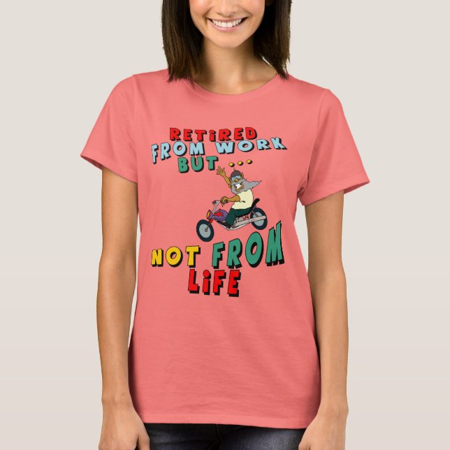 Camiseta Aposentado do Trabalho (Frente)