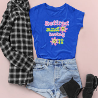 Camiseta Aposentado e Adorando