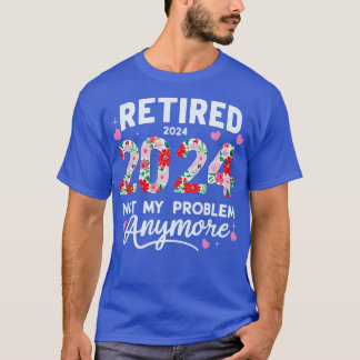 Camiseta Aposentado Em 2024, Reforma Engraçada Para Mulhere