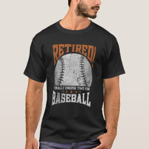 Camiseta Aposentado Finalmente Tempo Suficiente Para Aposen