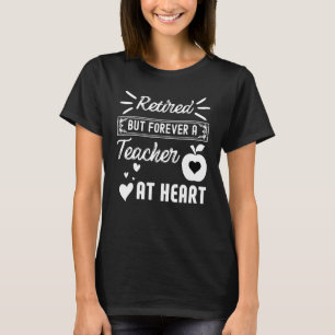 Camiseta Aposentado, Mas Para Sempre Professor Em Ensino De