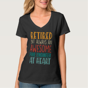 Camiseta Aposentado Mas Sempre Um Incrível Engenheiro de In