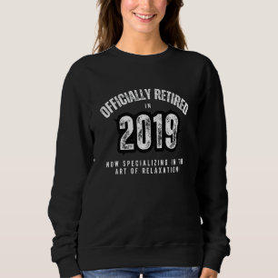 Camiseta Aposentado oficialmente em 2019, agora especializa