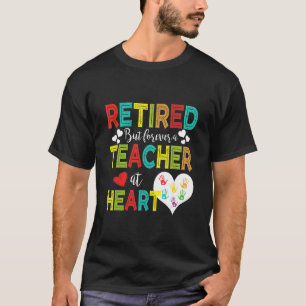 Camiseta Aposentado Pré-K-Jardim Infantil aposentado Mãe