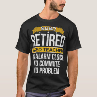Camiseta Aposentado Professor de SPED 2020, aposentado