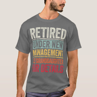 Camiseta Aposentado Sob Nova Administração Consulte a Netin