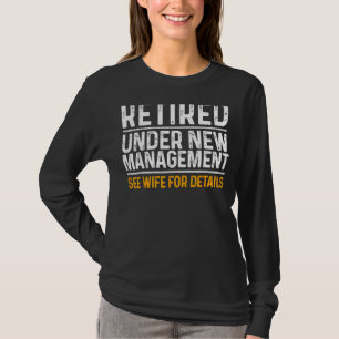 Camiseta Aposentado Sob Nova Aposentação De Retirada De Ger