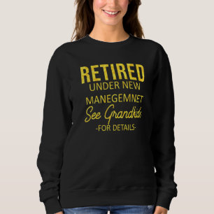 Camiseta Aposentado Sob Novo Gerenciamento Consulte Netos A
