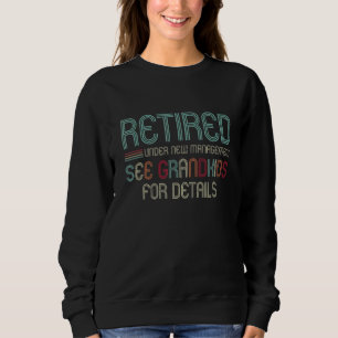 Camiseta Aposentado Sob Novo Gerenciamento Consulte Netos P