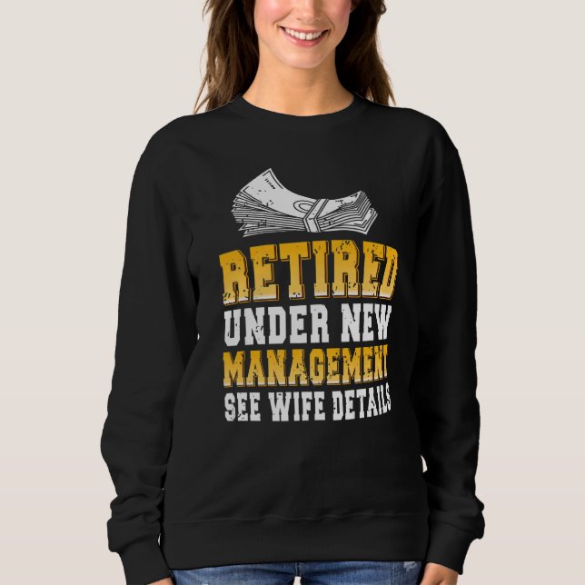 Camiseta Aposentado Sob Novo Gerenciamento Presente (Frente)