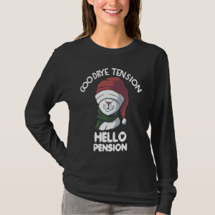 Camiseta Aposentado Tchau Tensão Olá Aposentadoria Aposenta