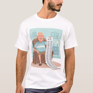 Camiseta Aposentado - Tome uma soneca