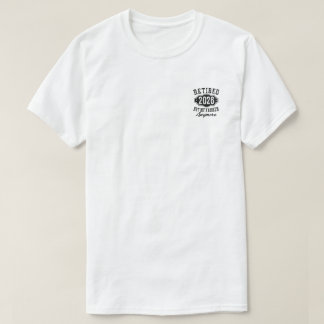 Camiseta Aposentadoria 2026 Não É Mais Meu Problema Engraça
