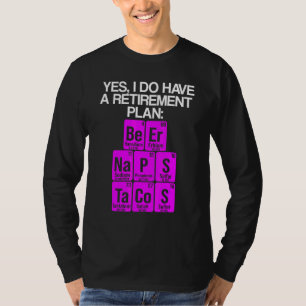 Camiseta aposentadoria 2 da escola de professores de ciênci